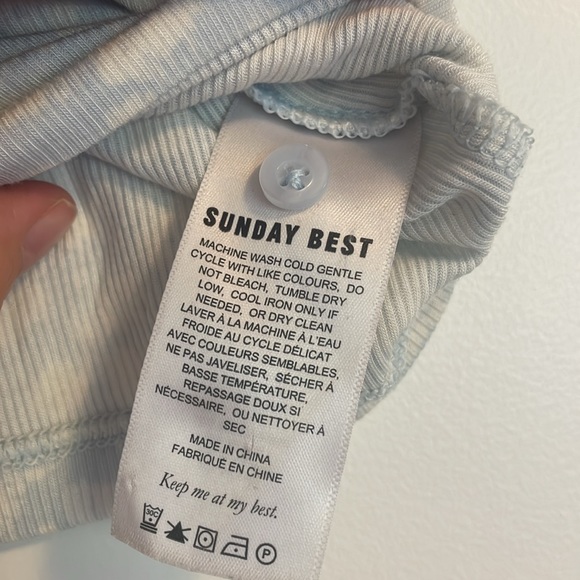 Sunday Best Cropped T Shirt, Size S - Picture 4 of 5